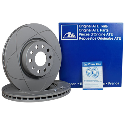 ATE POWER DISC BREMSSCHEIBEN Ø330 mm VORNE BMW 1ER E81 3ER E90 E91